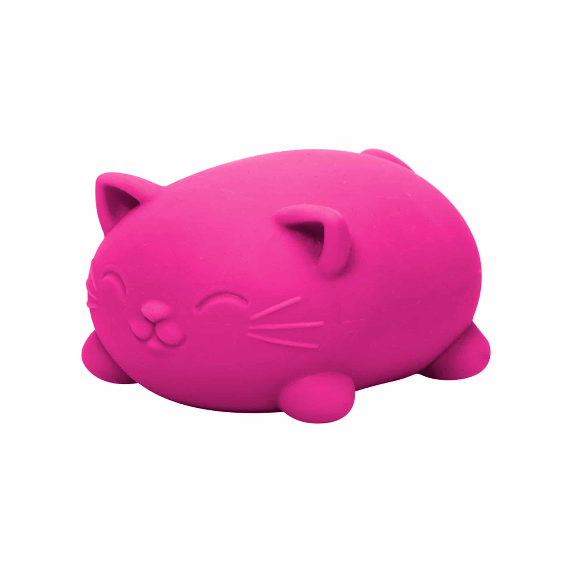 Animal-Shaped Cool Cats NeeDoh | Select Morning Crest - Collectible Shaggy Monster Squishable Toy Detail