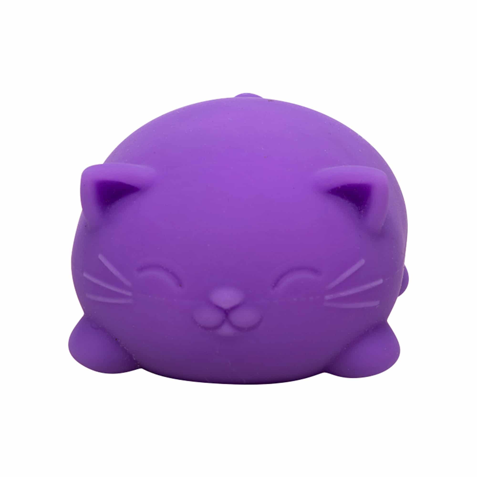Animal-Shaped Cool Cats NeeDoh | Select Morning Crest - Collectible Shaggy Monster Squishable Toy Detail