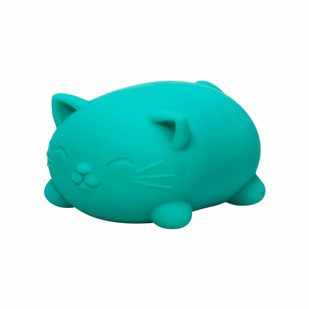 Animal-Shaped Cool Cats NeeDoh | Select Morning Crest - Collectible Shaggy Monster Squishable Toy Detail