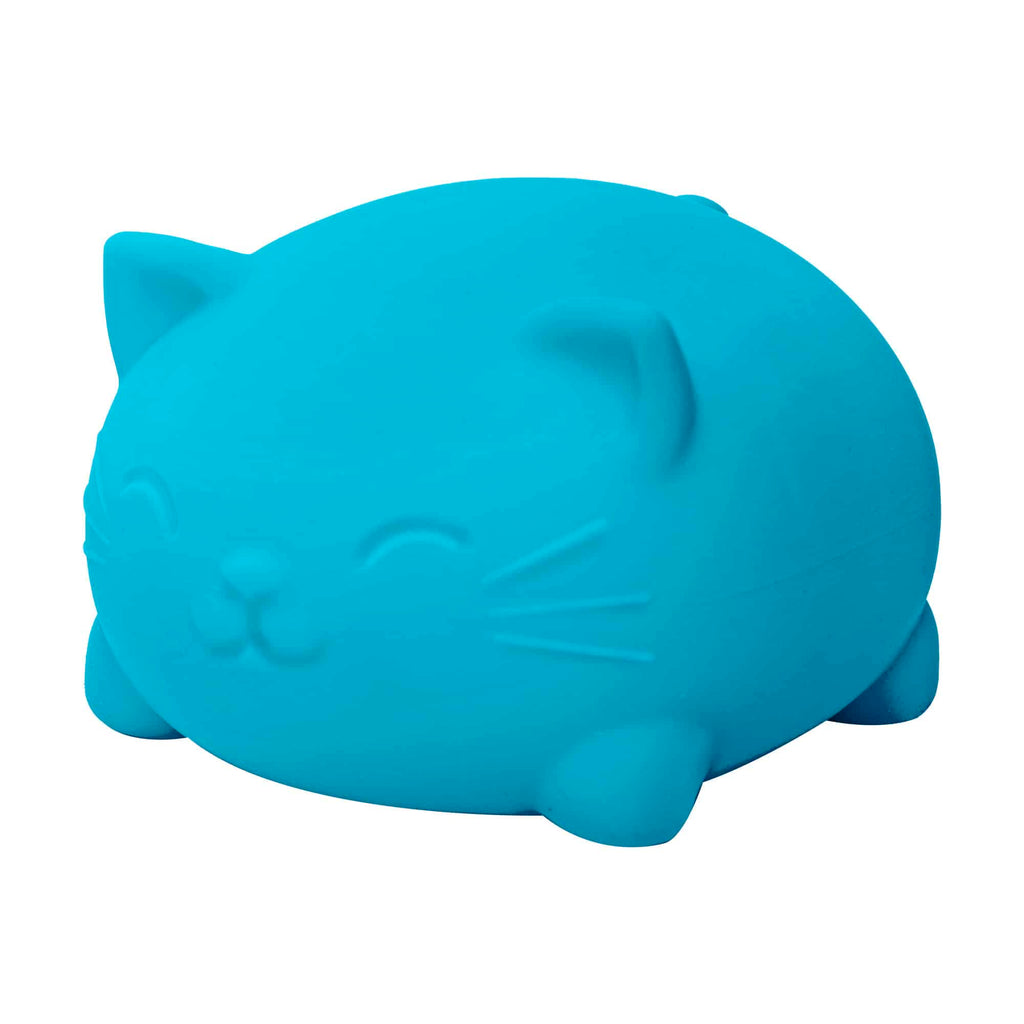 Cute Collectible Super NeeDoh Cool Cats | Select Opal Prairie - Purrfect Cat Squishy Character Stress Toy Detail