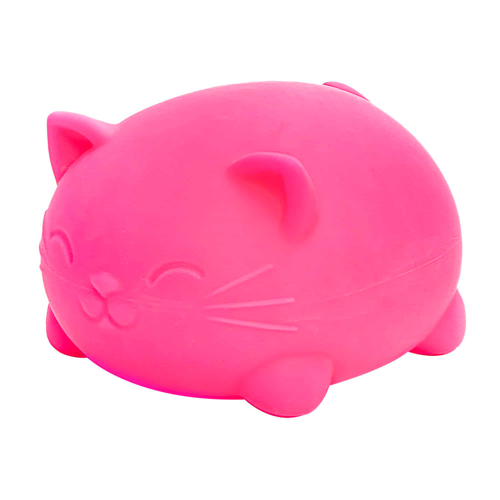 Cute Collectible Super NeeDoh Cool Cats | Select Opal Prairie - Purrfect Cat Squishy Character Stress Toy Detail