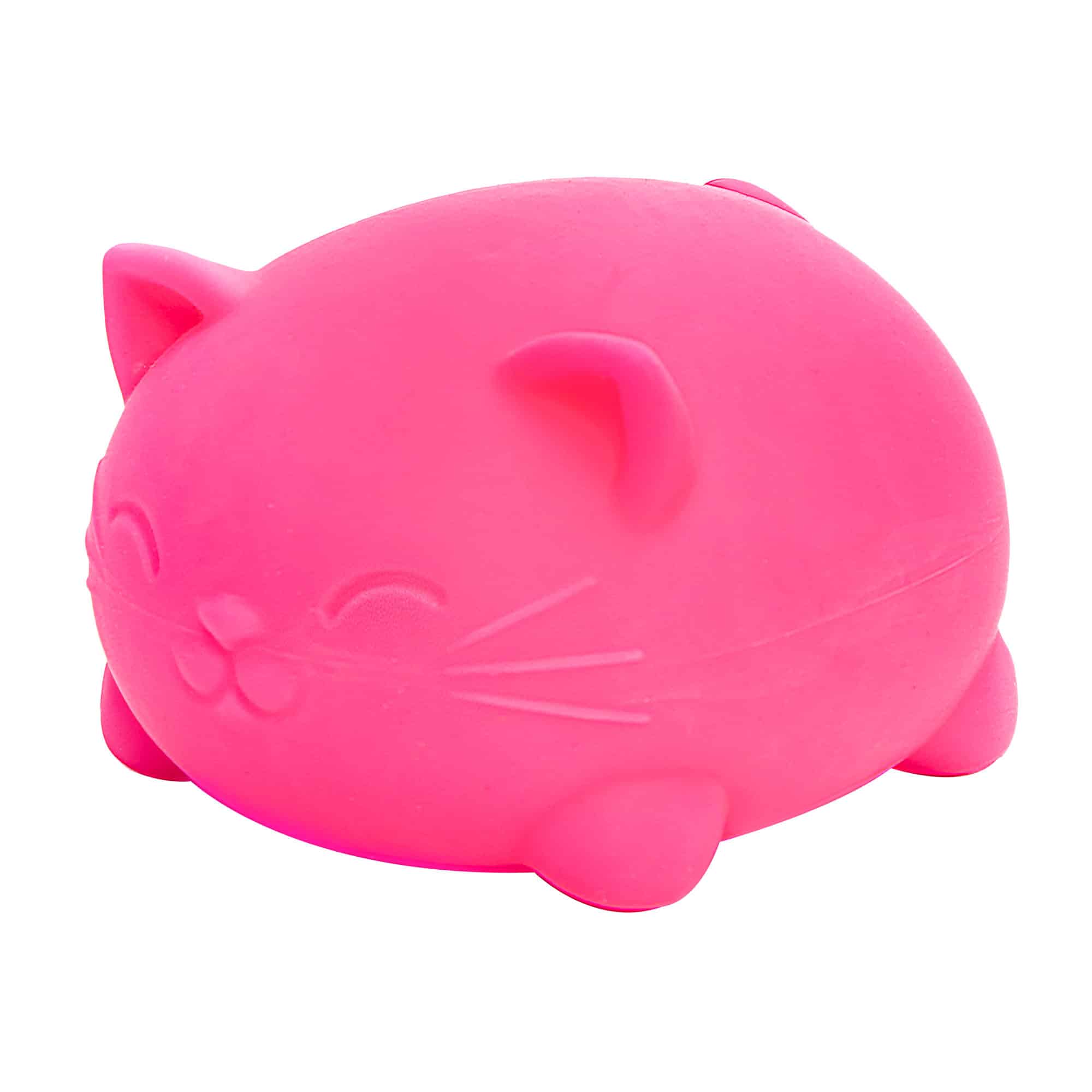 Cute Collectible Super NeeDoh Cool Cats | Select Opal Prairie - Purrfect Cat Squishy Character Stress Toy Detail