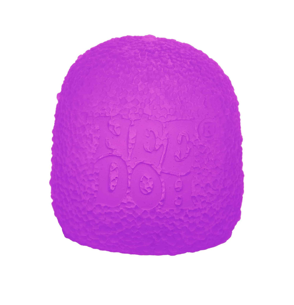 Playful Geometric NeeDoh Gumdrop | Edition Juniper Flare - Squishy Dohnut Sweet Treat Shaped Stress Toy Detail