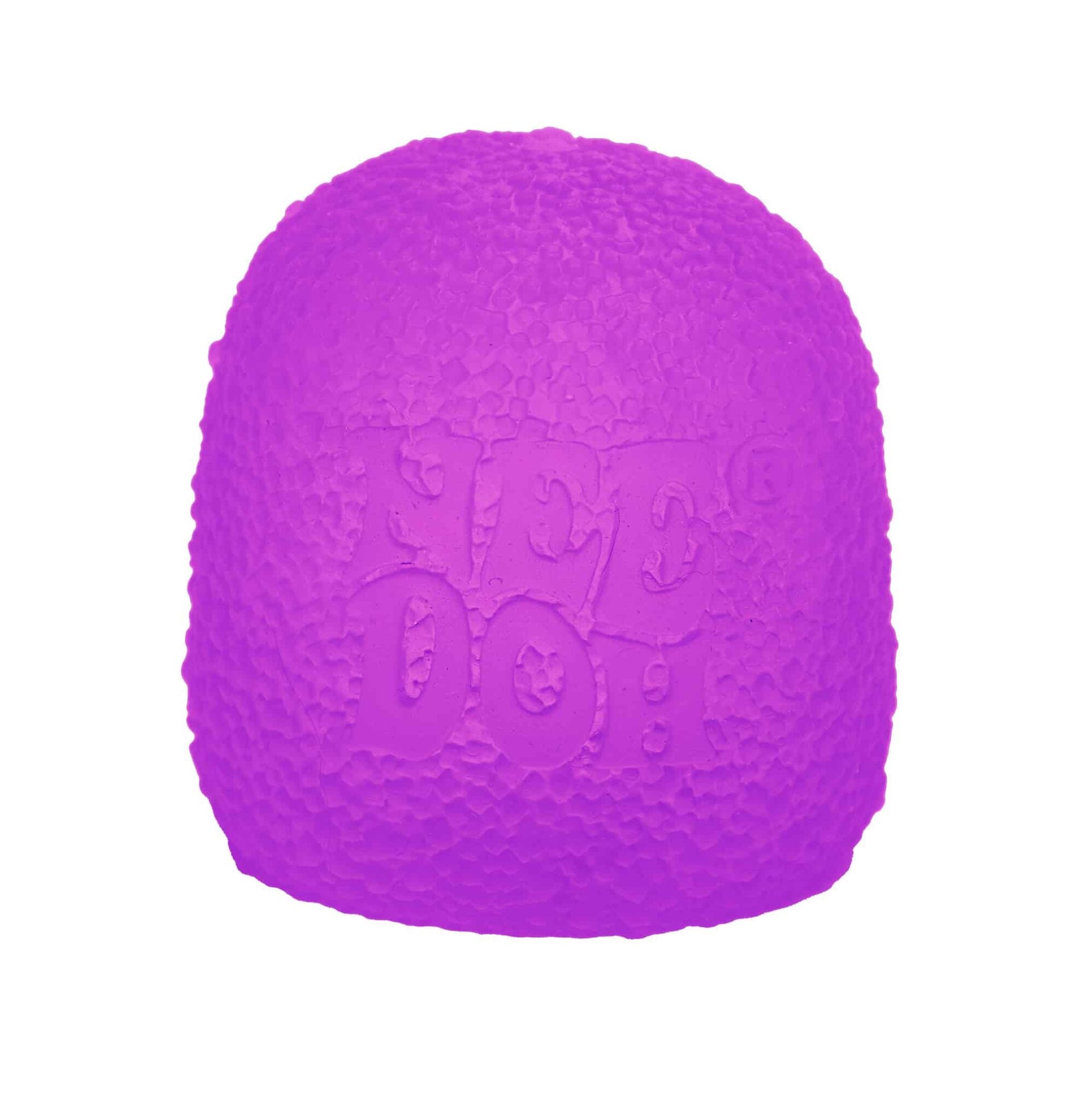 Playful Geometric NeeDoh Gumdrop | Edition Juniper Flare - Squishy Dohnut Sweet Treat Shaped Stress Toy Detail
