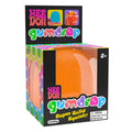 Playful Geometric NeeDoh Gumdrop | Edition Juniper Flare - Squishy Dohnut Sweet Treat Shaped Stress Toy - Surprise Me! (Random Color)