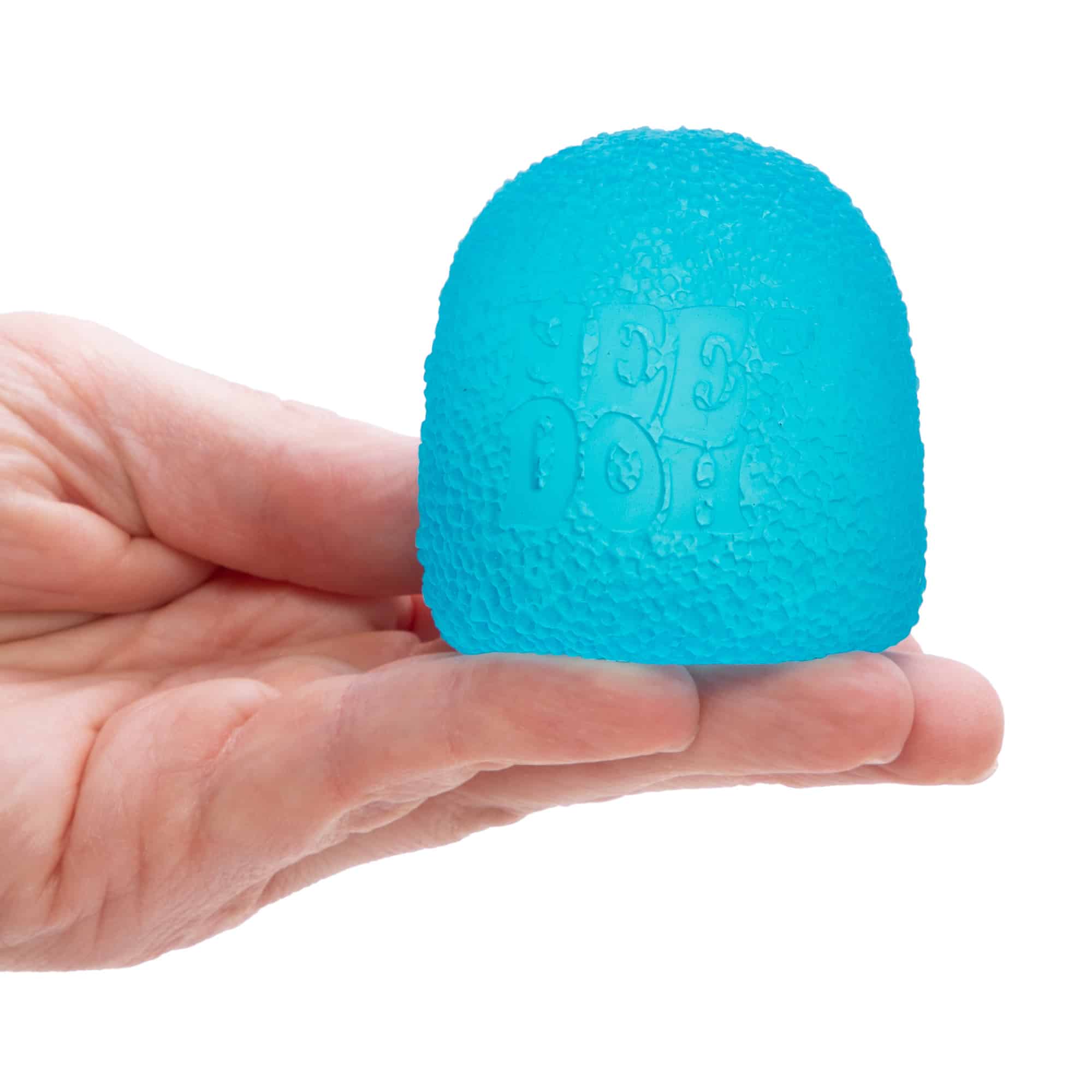 Playful Geometric NeeDoh Gumdrop | Edition Juniper Flare - Squishy Dohnut Sweet Treat Shaped Stress Toy Detail