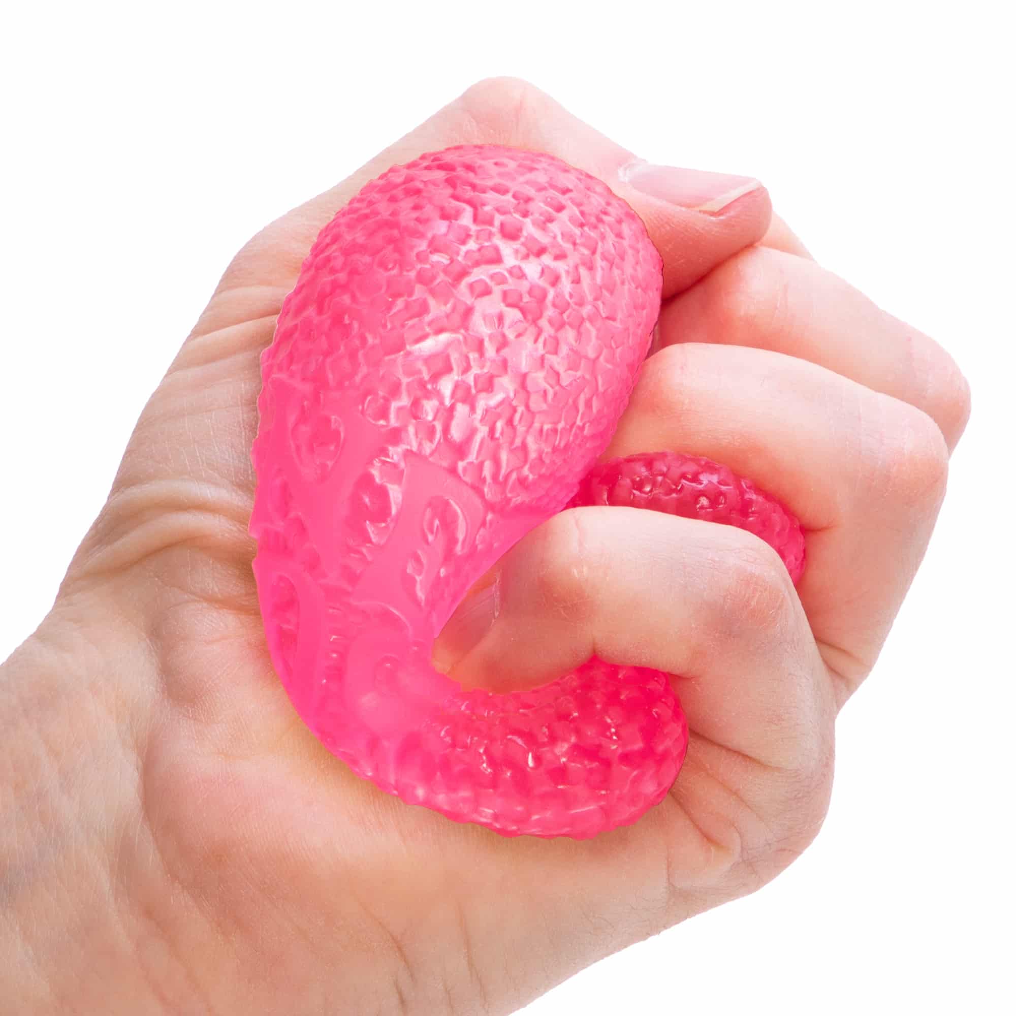 Playful Geometric NeeDoh Gumdrop | Edition Juniper Flare - Squishy Dohnut Sweet Treat Shaped Stress Toy Detail