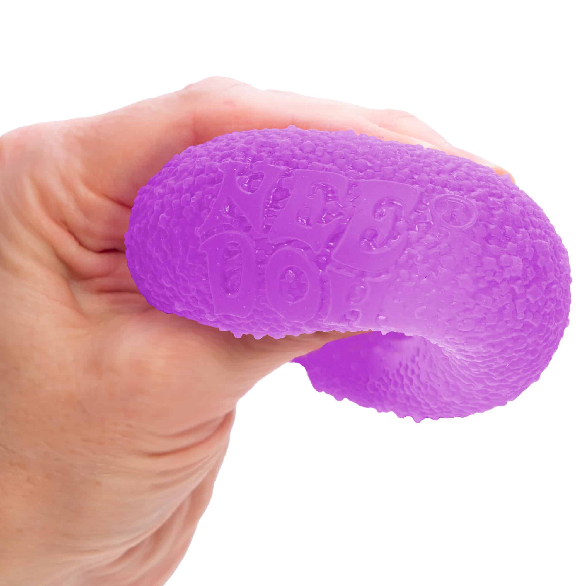 Playful Geometric NeeDoh Gumdrop | Edition Juniper Flare - Squishy Dohnut Sweet Treat Shaped Stress Toy Detail