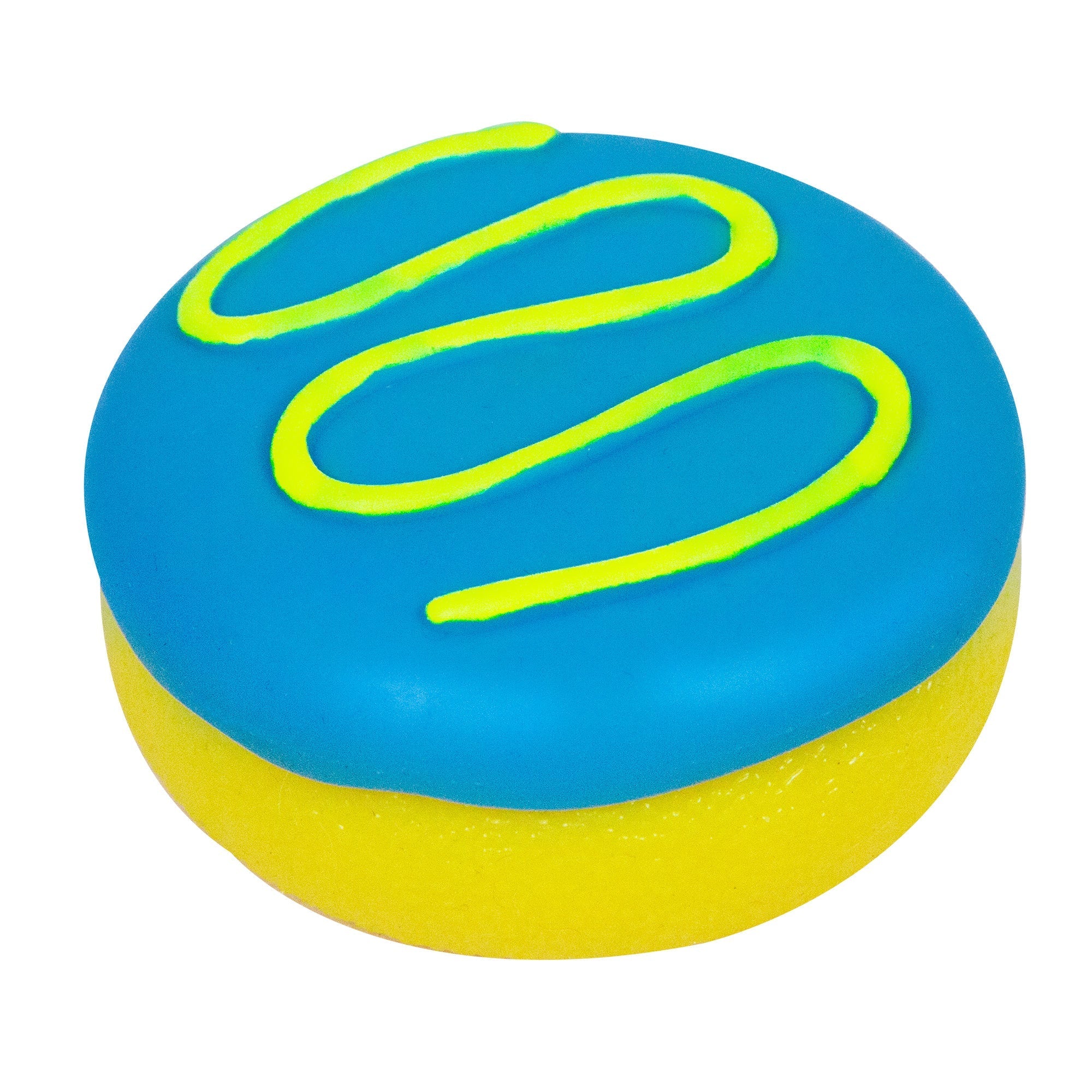 Deliciously Squishy Jelly Dohnut NeeDoh | Signature Seaside Lane - Playful Star & Heart Shaped Geometric NeeDoh Detail