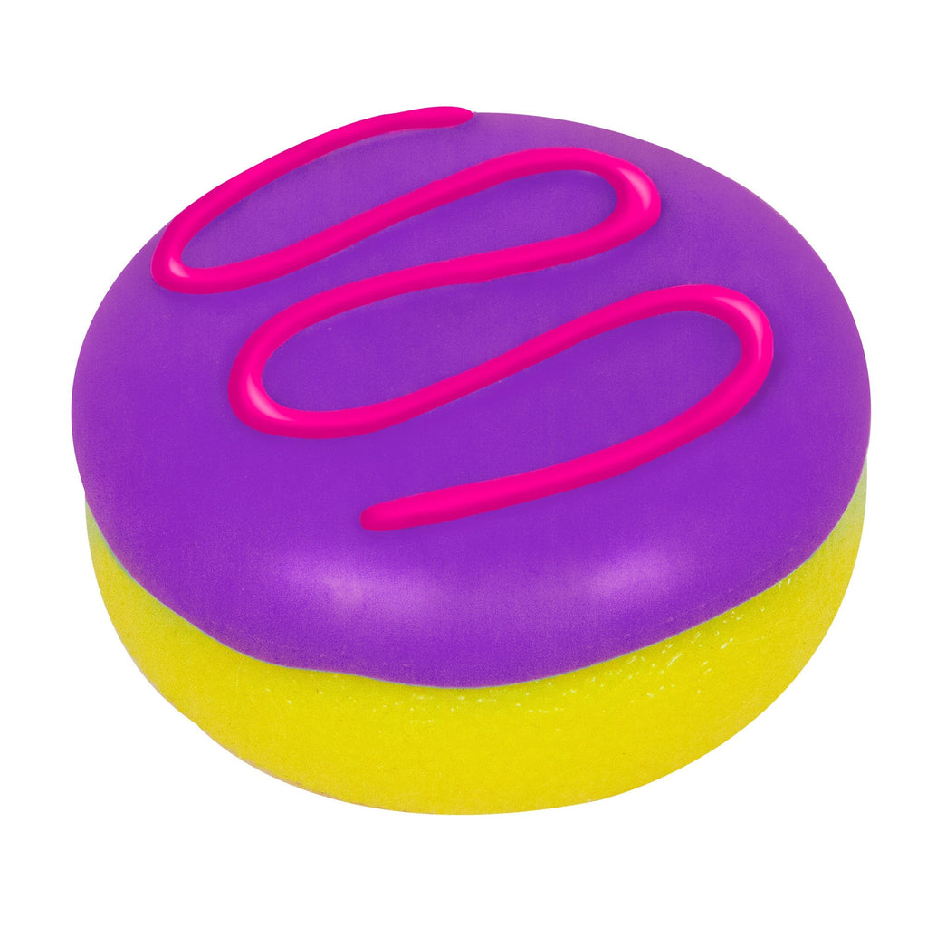 Deliciously Squishy Jelly Dohnut NeeDoh | Signature Seaside Lane - Playful Star & Heart Shaped Geometric NeeDoh Detail
