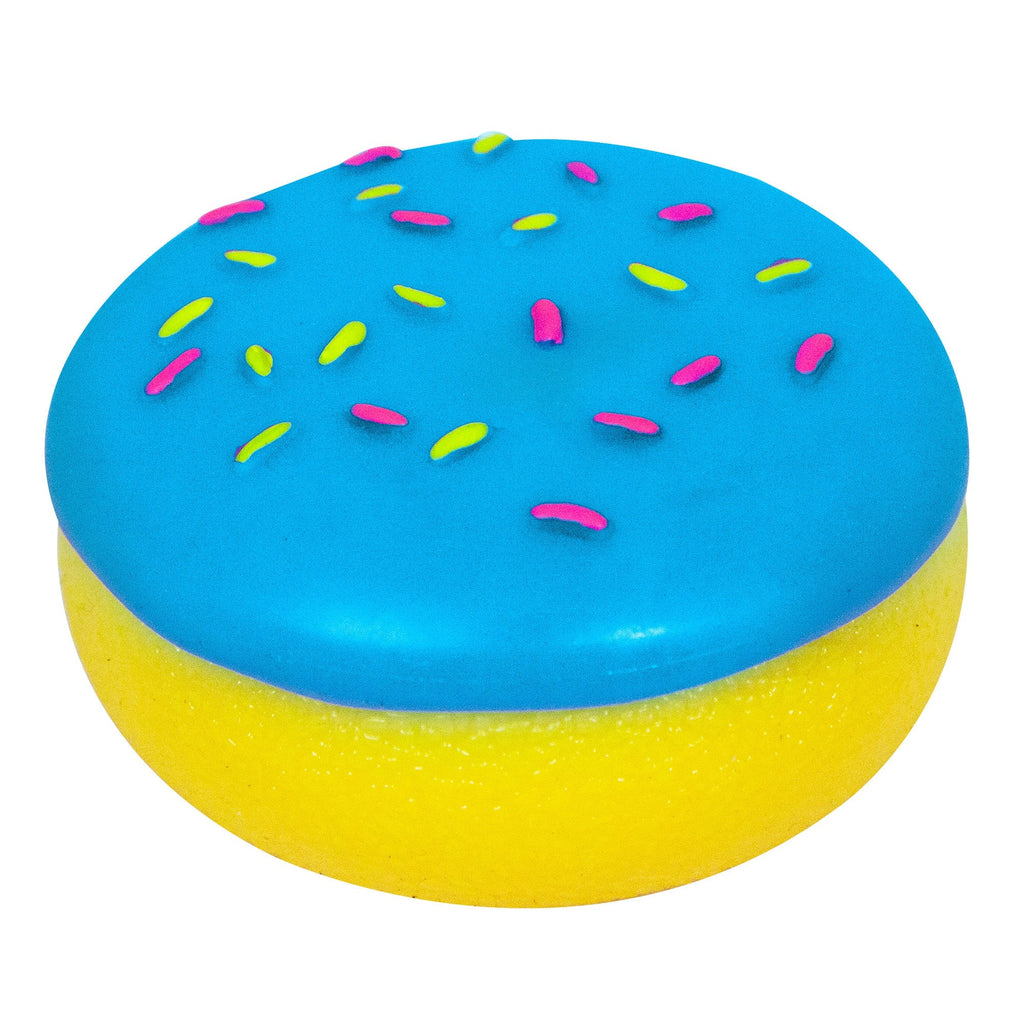 Deliciously Squishy Jelly Dohnut NeeDoh | Signature Seaside Lane - Playful Star & Heart Shaped Geometric NeeDoh Detail