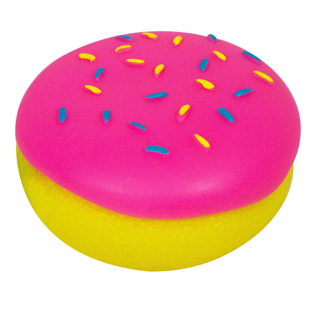 Deliciously Squishy Jelly Dohnut NeeDoh | Signature Seaside Lane - Playful Star & Heart Shaped Geometric NeeDoh Detail