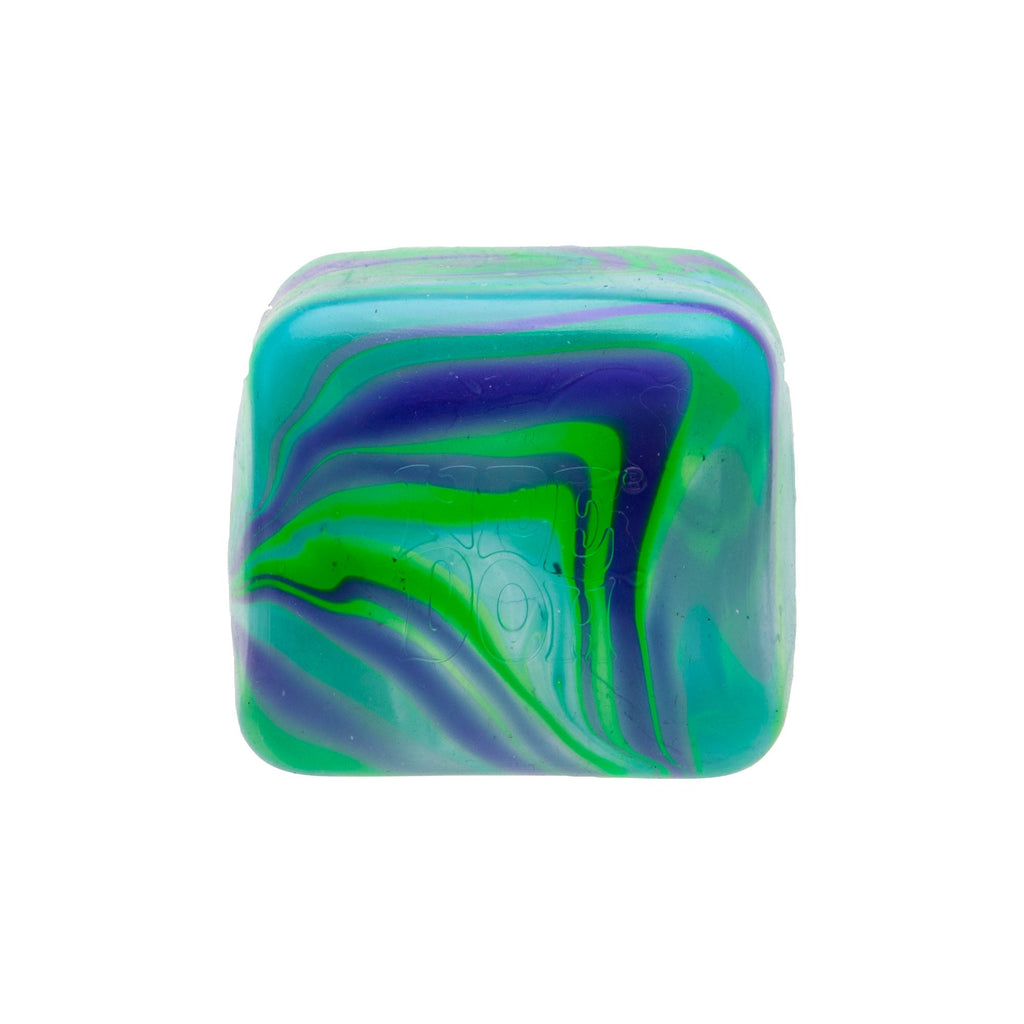 Satisfying Crunch NeeDoh Nice Cube Swirl | Select Golden Pond - Translucent Jelly Cool Cube Sensory Toy - Surprise Me! (Random Color)