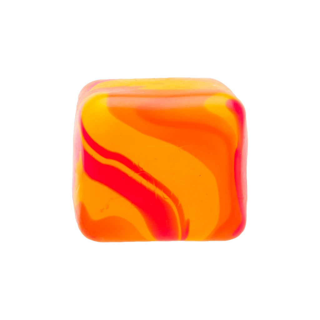 Satisfying Crunch NeeDoh Nice Cube Swirl | Select Golden Pond - Translucent Jelly Cool Cube Sensory Toy Detail