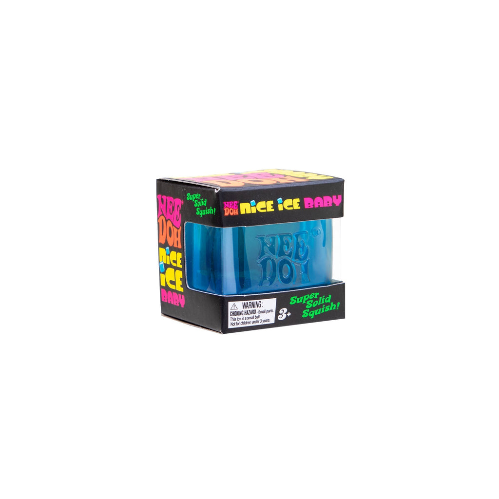 Satisfying Crunch NeeDoh Nice Ice Baby | Series Canyon Trail - Translucent Jelly Cool Cube Sensory Toy Detail